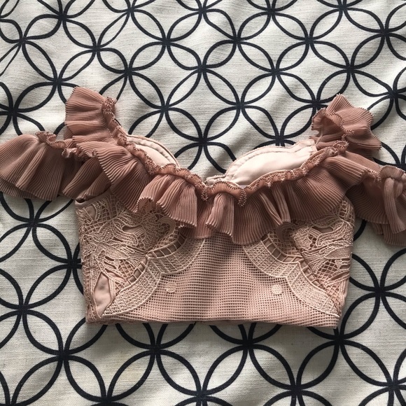 Authentic Alice McCall off the shoulder crop-top - Picture 3 of 3